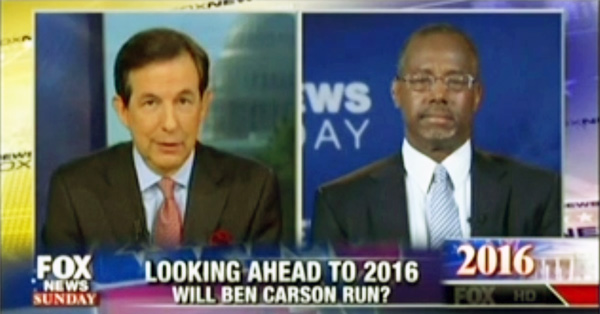 Chris Wallace Tells Ben Carson He Doesn’t Really Have A Chance In 2016 (VIDEO)