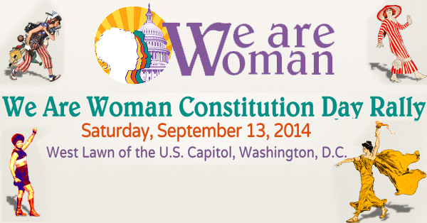 We Are Woman: Constitution Day Rally For Equality 2014