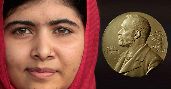 BREAKING: Heroic Teen Activist Malala Shares Nobel Prize (VIDEO)