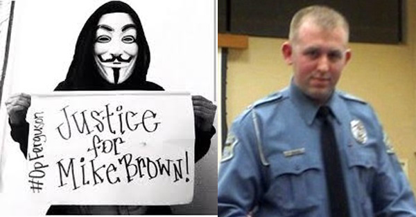 Anonymous Claims Darren Wilson Will NOT Be Indicted For Mike Brown Killing