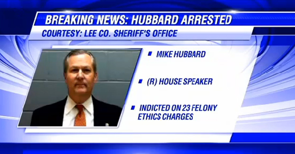 In Another Blow To Republicans, Alabama House Speaker Arrested on 23 Felony Charges