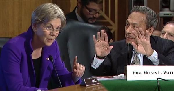 Elizabeth Warren Blasts Federal Housing Financy Agency Director – ‘You Haven’t Helped a Single Family’