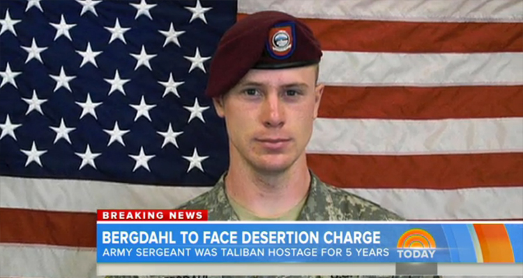 UPDATED: Bowe Bergdahl May Not Be Charged With Desertion – VIDEO
