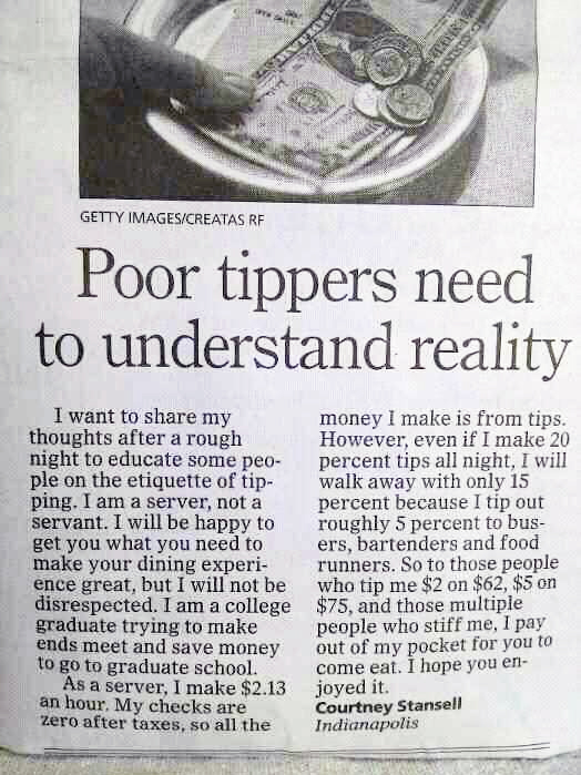Poor-Tippers