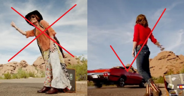 Palin’s TV Show Trailer Proves Sexy Clothes Help When Hitchhiking (VIDEO)