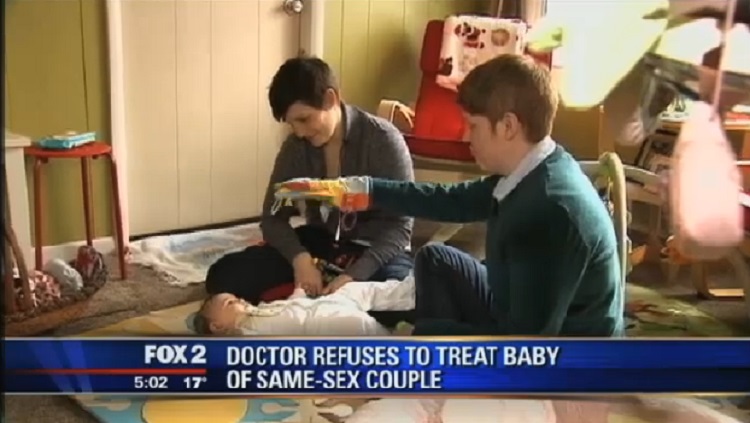 Christian Doctor Refuses To Treat Baby Because Parents Are Lesbians (VIDEO)