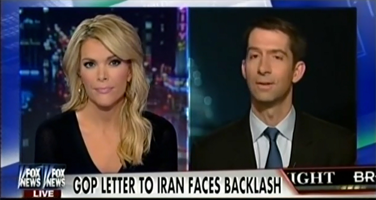Megyn Kelly Grills Tom Cotton, Iranians Said ‘Pffft, Whatever’ About Your Letter – VIDEO