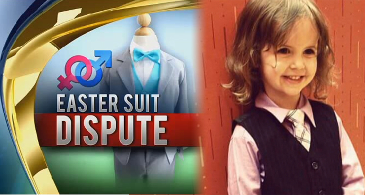 Store Alleges ‘Child Abuse’ Because Girl Wanted To Wear A Boy’s Suit (VIDEO)