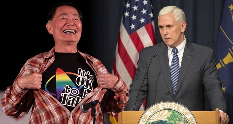 The Time George Takei Went Toe-To-Toe With Mike Pence And Won