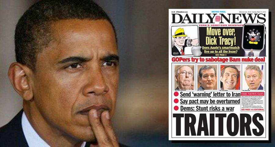 NY Daily News Calls Republican Senators ‘Traitors’
