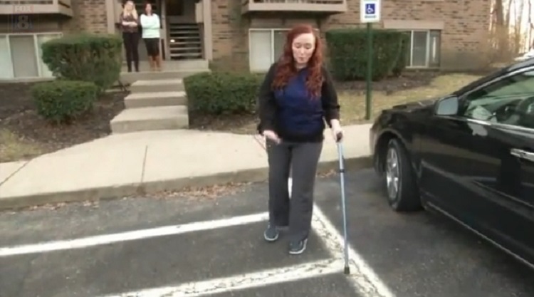 Woman With Prosthetic Leg Fights Back When Neighbor Bullies Her (VIDEO)