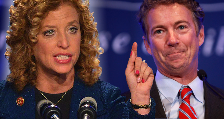 Debbie Wasserman Schultz Slams Rand Paul, ‘He’s More Out Of Touch Than I Thought’