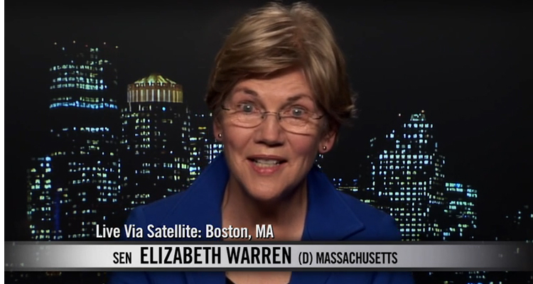 Elizabeth Warren Lashes Out At Corruption In Washington – VIDEOS