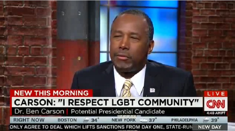 Ben Carson On LGBT Community: A More Protected Class Than Christians (VIDEO)