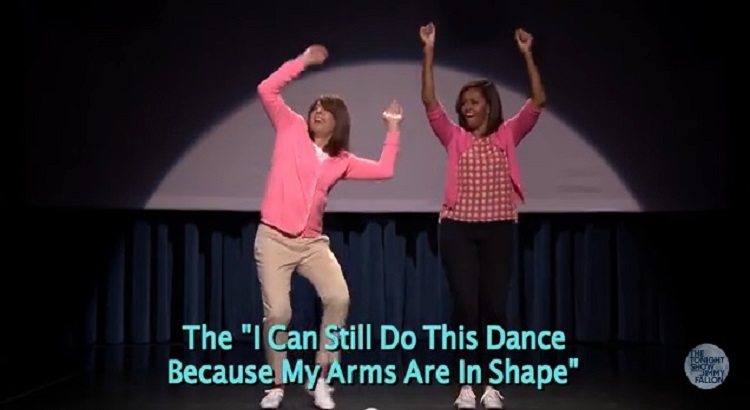 Michelle Obama Busts A Move With Jimmy Fallon: Pt 2 (VIDEO)