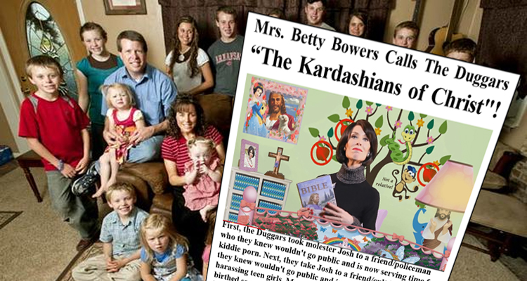 Mrs. Betty Bowers: Duggars Are The ‘Kardashians of Christ’