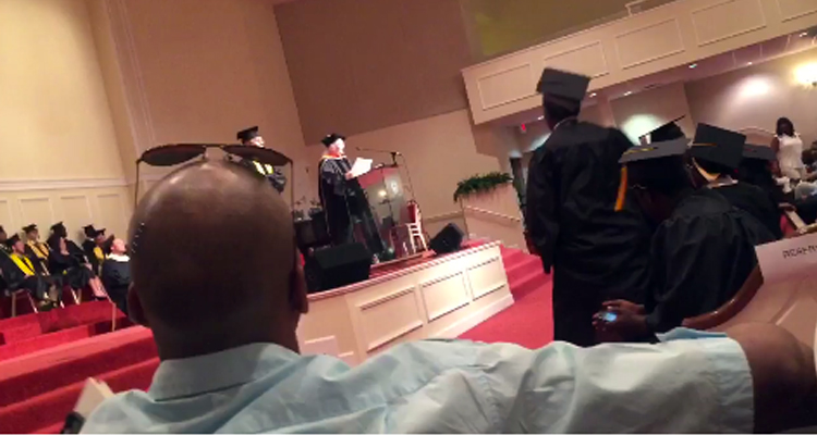 Principal Blames Satan For Racist Outburst During Graduation Ceremony – VIDEO