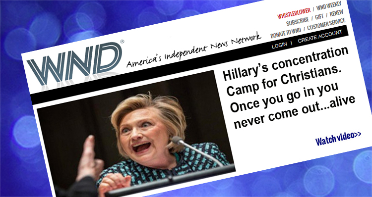 Hillary’s Concentration Camp For Christians. Once You Go In, You Never Come Out…. ALIVE! – VIDEO