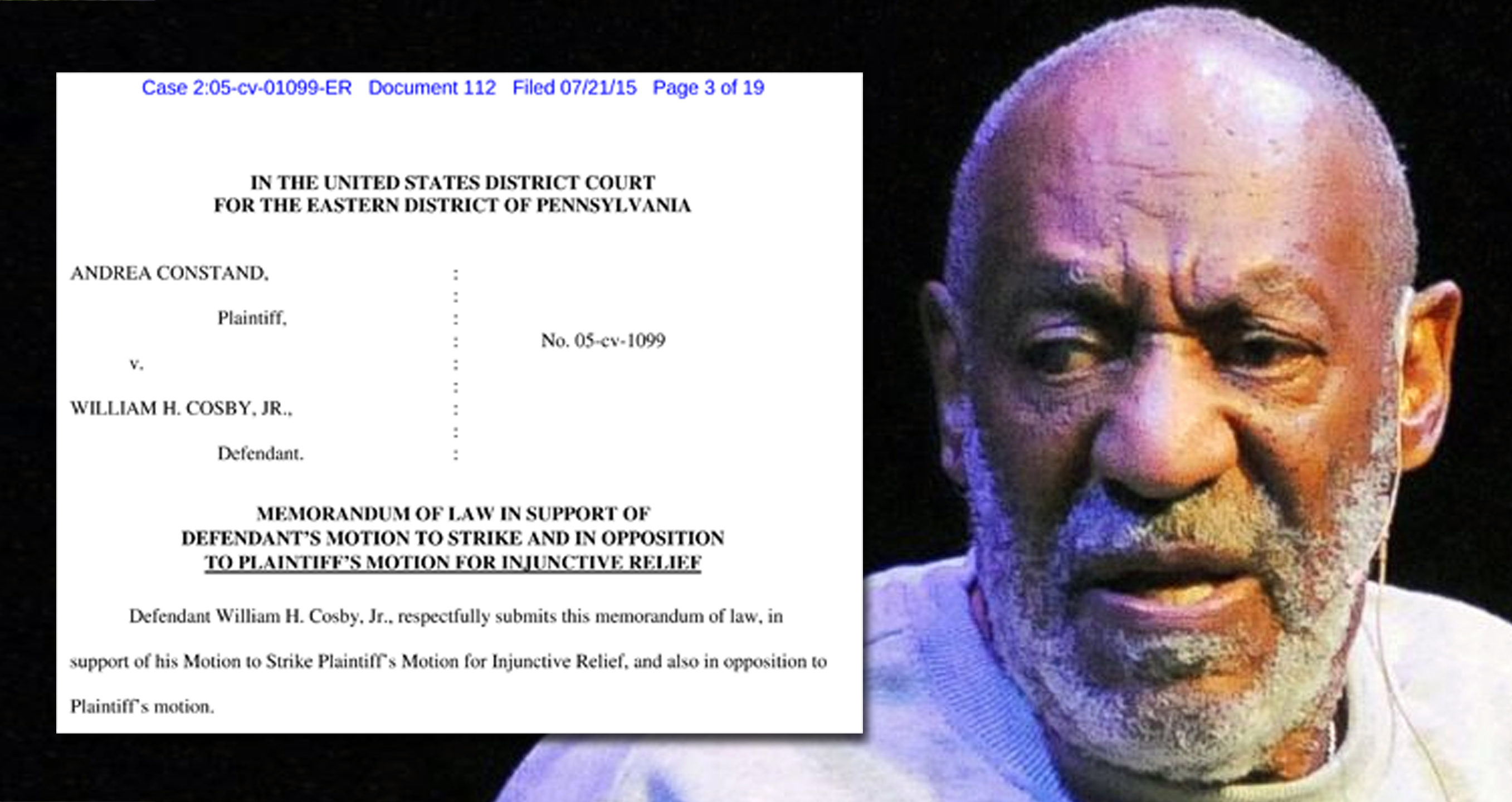 Cosby Lawyers Launch Legal Attack On Alleged Victim