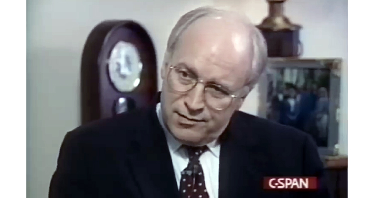 1994 Anti-War Interview Dick Cheney Doesn’t Want You To See – VIDEO