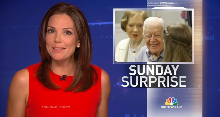 Good News: Jimmy Carter Attends Sunday School, Church Service After Cancer Diagnosis – VIDEO