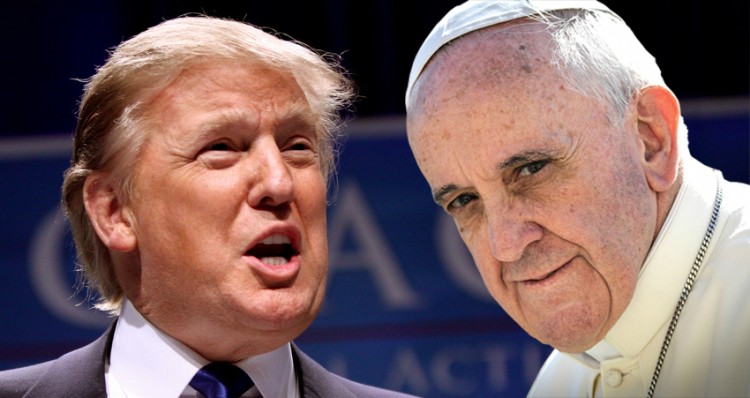 Trump-Pope-Francis
