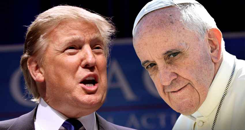 Trump’s Targets Pope Francis – VIDEO