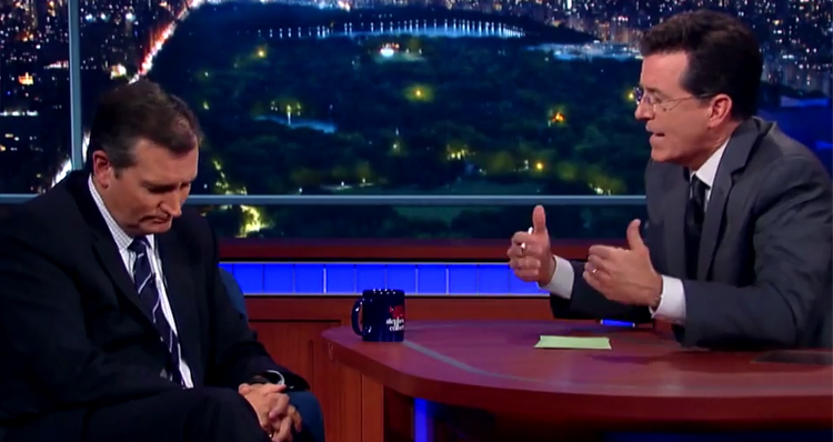 Stephen Colbert Annihilates Ted Cruz (Video)