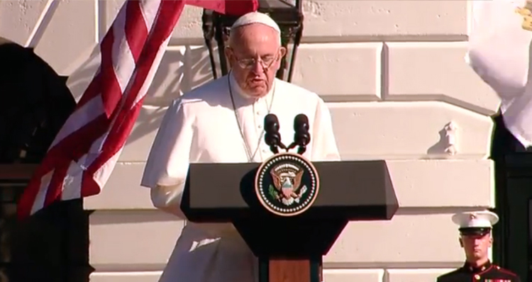Pope Francis Pulls No Punches While Forcefully Addressing Climate-Change (Video)