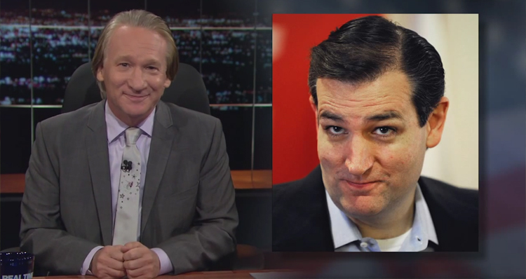 Bill Maher: I Just Know Ted Cruz Is Wearing A Bra And Panties Under That Suit (Video)