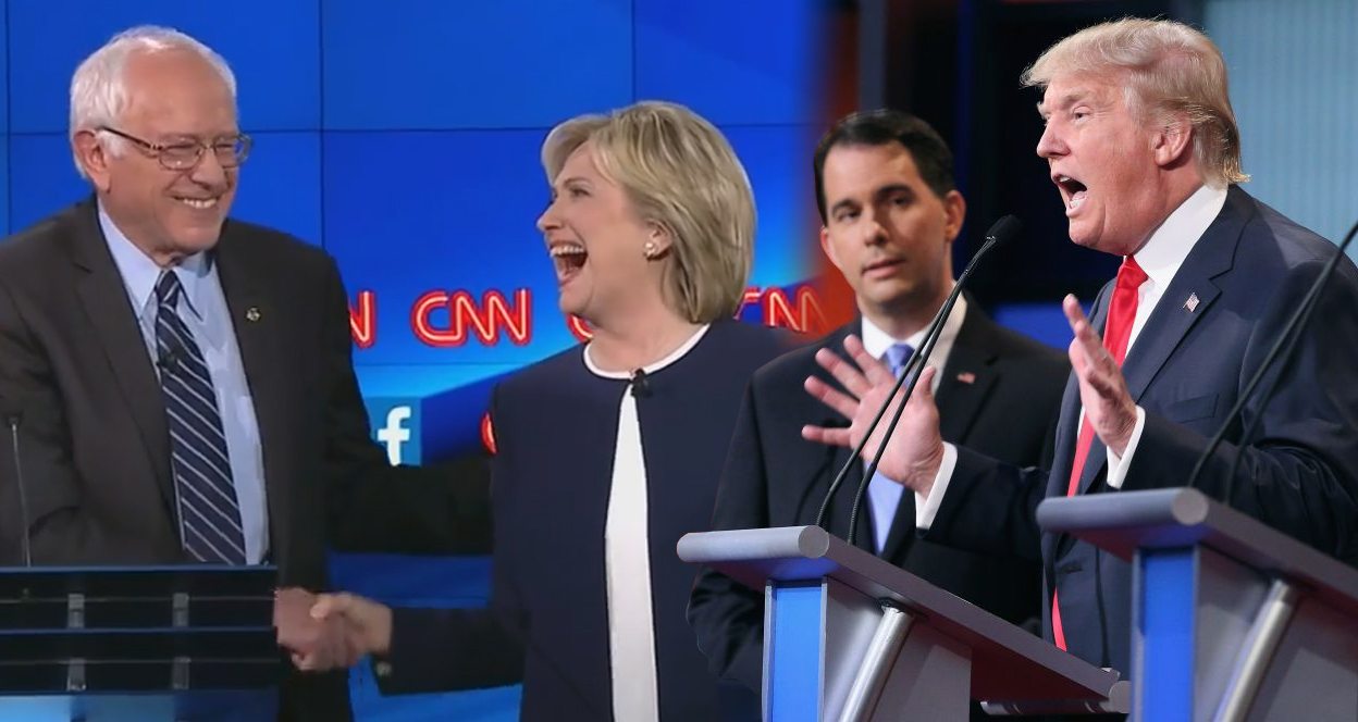 How The Democratic Debate Bested The Republican Ones