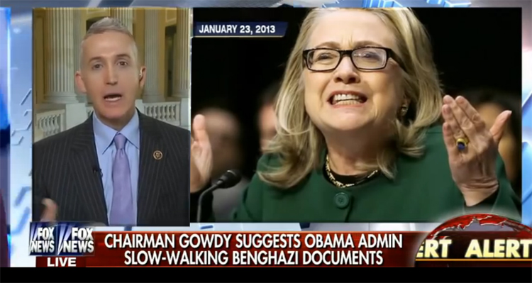 Democrats Release Devastating Video And Fact Sheet Slamming Benghazi Chair Trey Gowdy
