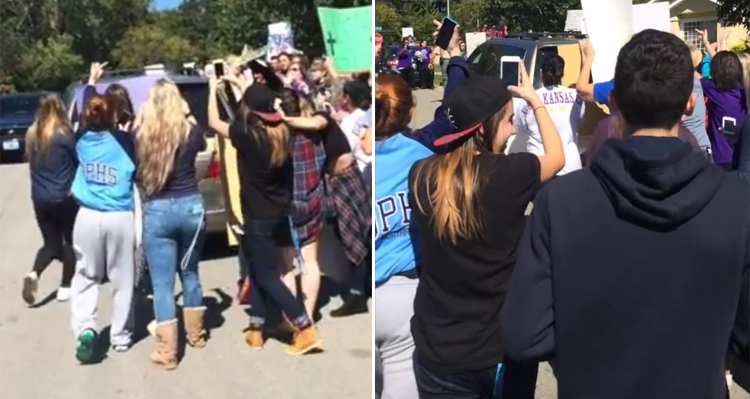 Westboro Baptist Church Run Out Of Town By High School Students