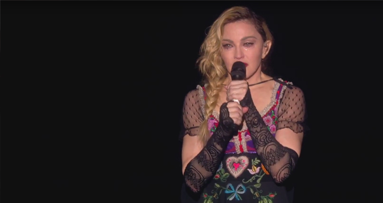 Watch Madonna’s Powerful Speech About Paris Attacks (Video)