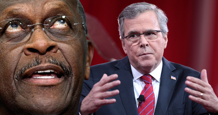 Failed Presidential Candidate Herman Cain Mocks Jeb Bush’s Apparent Death Spiral