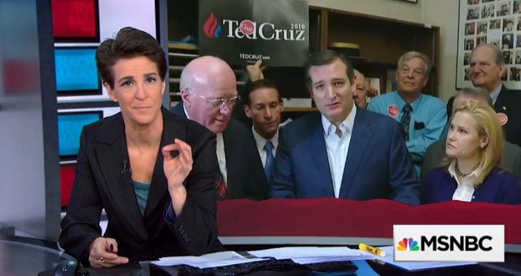 Rachel Maddow Blasts Ted Cruz (Video)