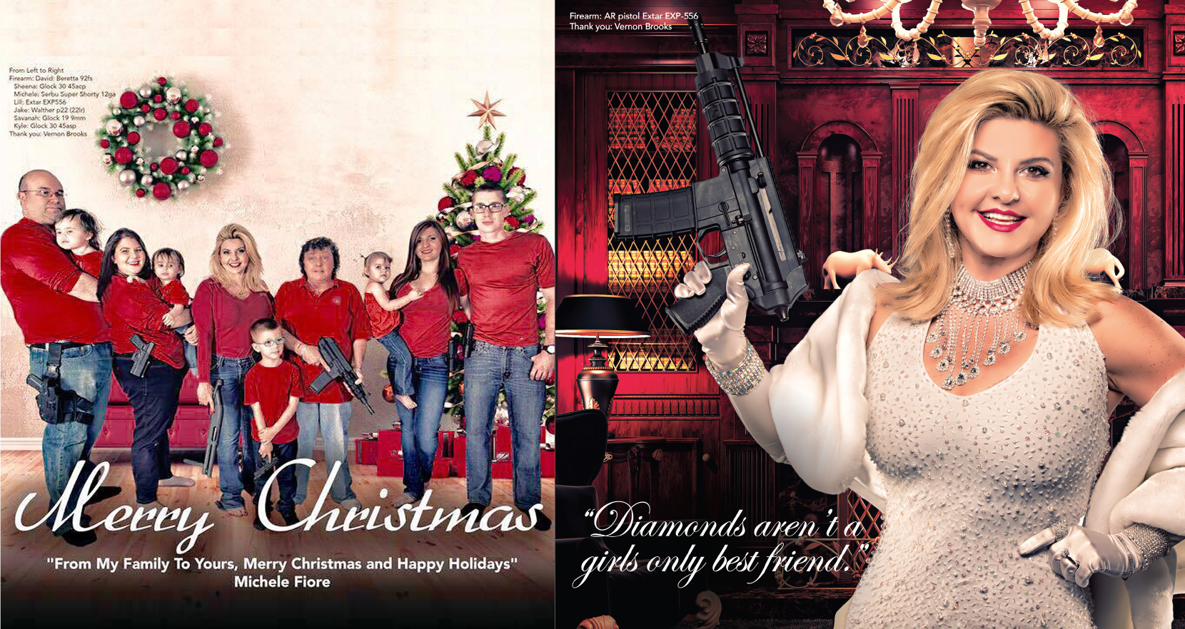 Trigger Happy Holidays – Republican Lawmaker Posts Christmas Card Featuring Fully Armed Family