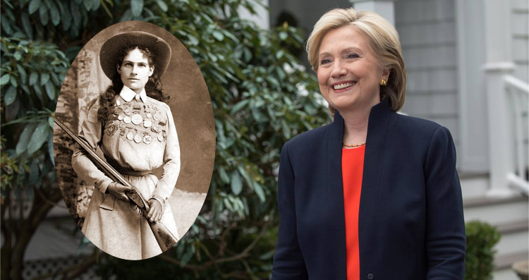 Last Time Around Hillary Clinton Was ‘Annie Oakley’ On Guns