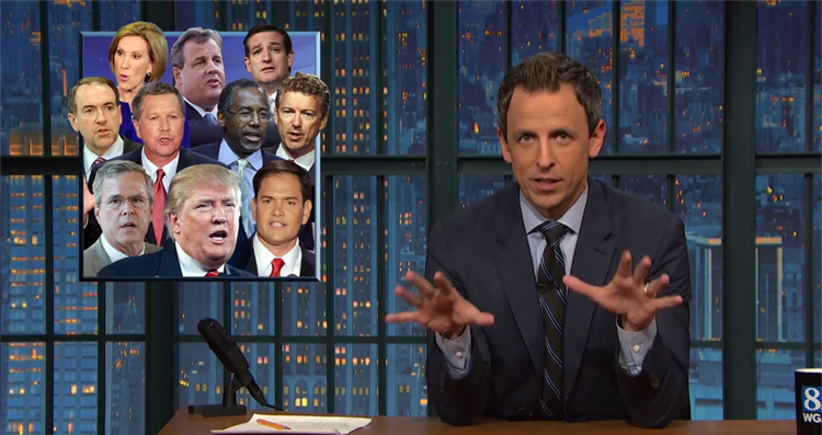 Seth Meyers: Republicans Will ‘Sh*t All Over’ Anything Obama Does – Video