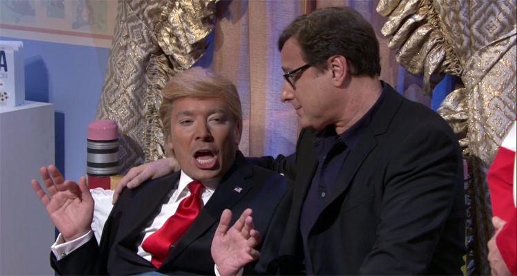 Donald Trump Has A Heart-To-Heart With Reunited Cast Of ‘Full House’ – Video
