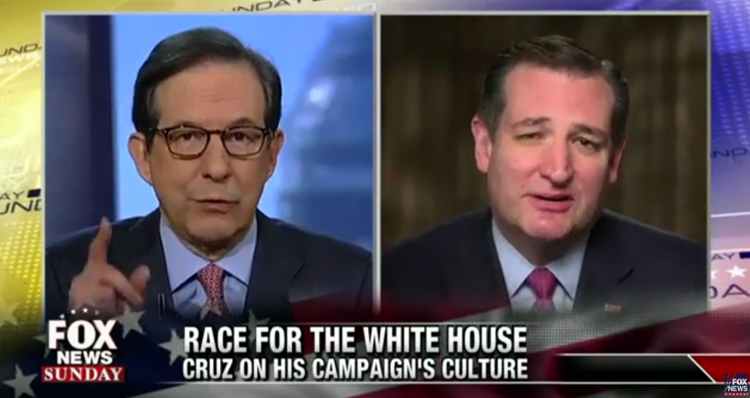 Watch Fox News Host Confront Ted Cruz About His Campaign’s ‘Dirty Tricks’