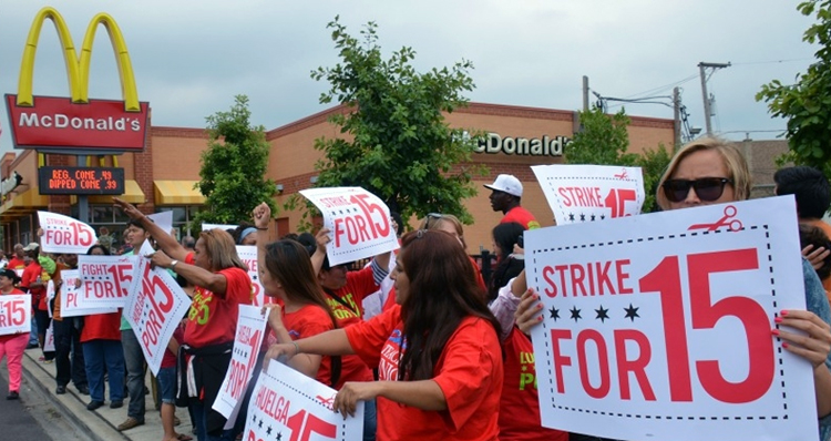 Demanding ‘What We Need To Survive,’ Workers Descend On McDonald’s Shareholders Meeting