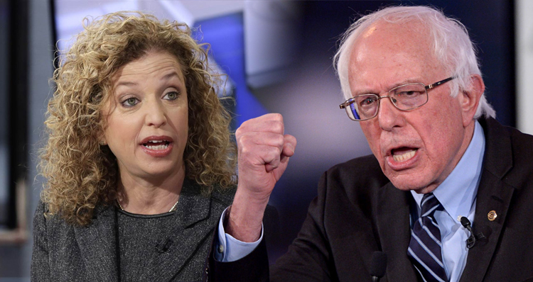 Bernie Sanders Raises Cash To Help Defeat Debbie Wasserman Schultz