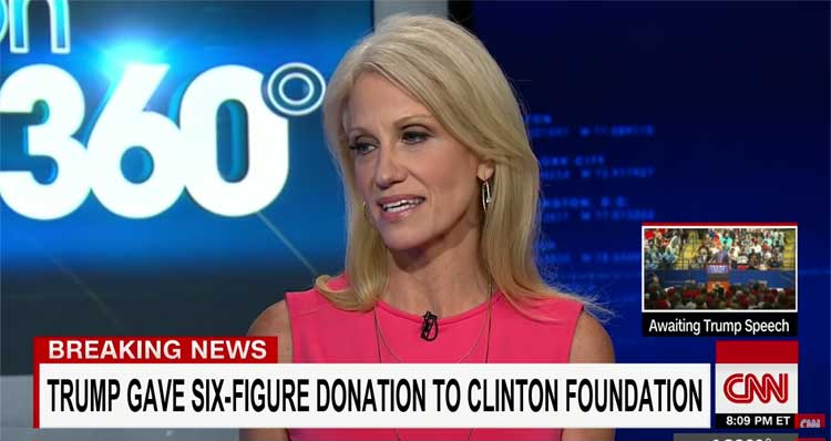 Trump Gave 6-Figure Donation To Clinton Foundation Despite Calling It A ‘Corrupt Criminal Enterprise’ – Video