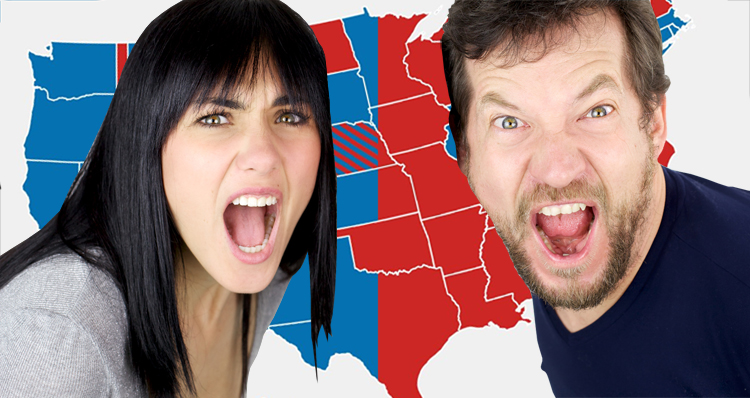 What The Election Would Look Like If Only Men Or Women Could Vote