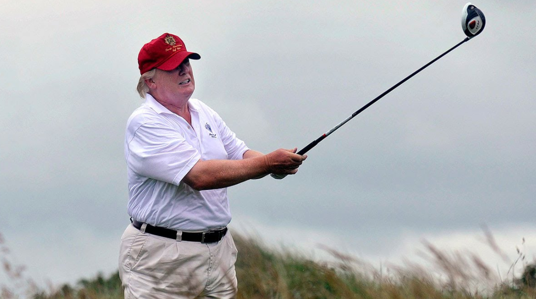 Trump Spends More Time Golfing Than He Does At Intelligence Briefings 