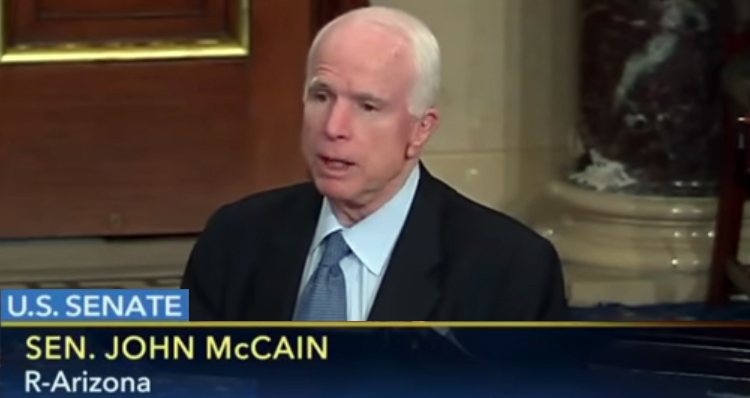 Watch John McCain Accuse Rand Paul Of Working For Vladimir Putin – Video