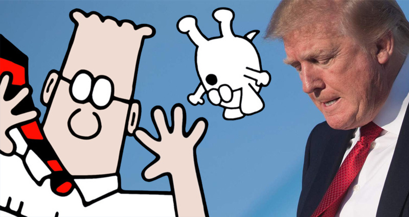 Dilbert Creator ‘Calls Bullshit’ On Trump