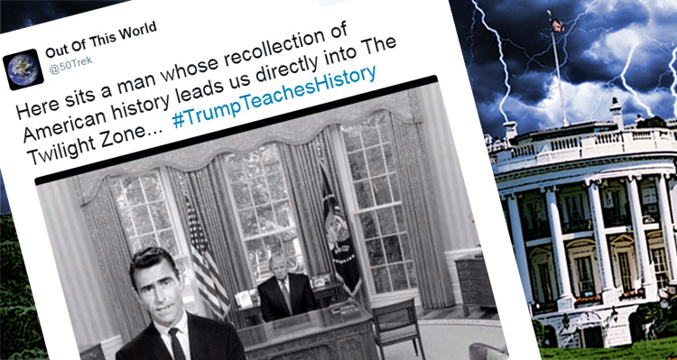 #TrumpTeachesHistory Takes The Internet By Storm
