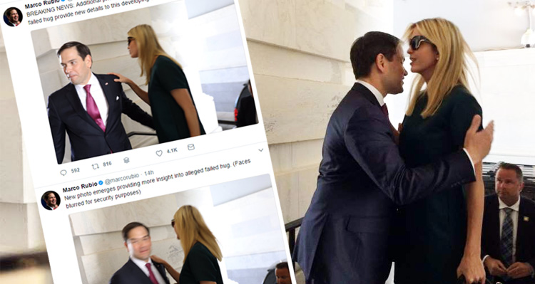 Marco Rubio’s Pathetic Attempt To Save Face After Humiliating Photo With Ivanka Goes Viral